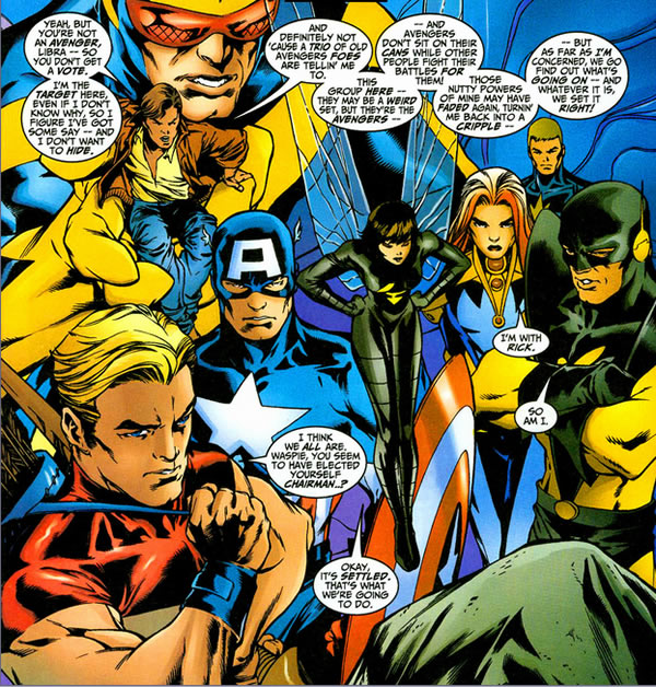 Avengers Forever panel