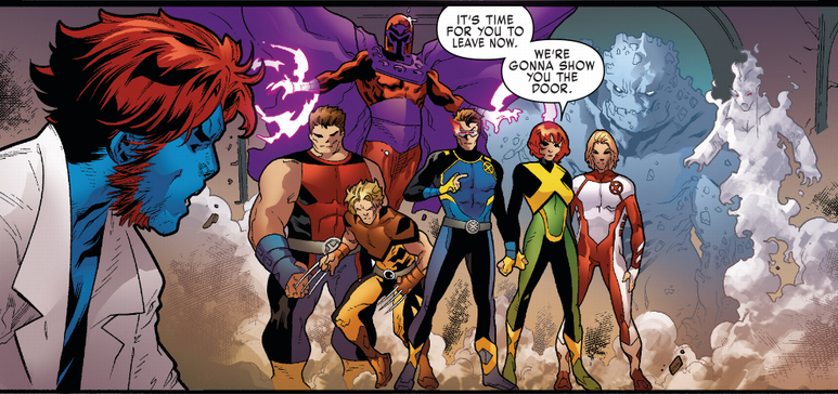 a warning from the original x-men