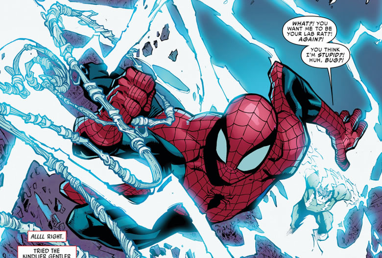 electro vs. spider-man
