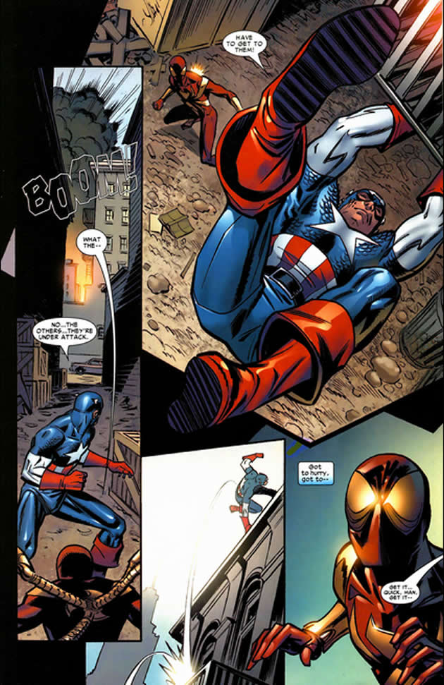 Captain America isn't dependent on his shield
