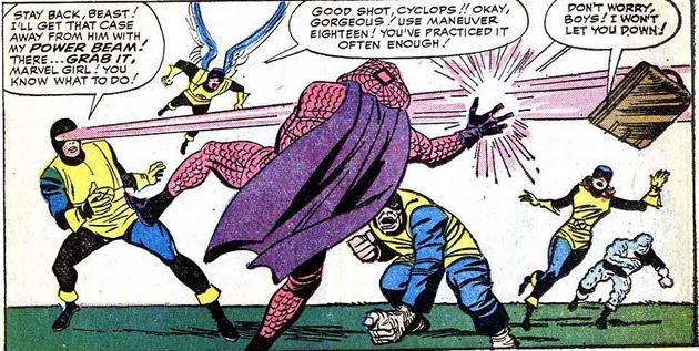 the x-men face off against the vanisher and his men