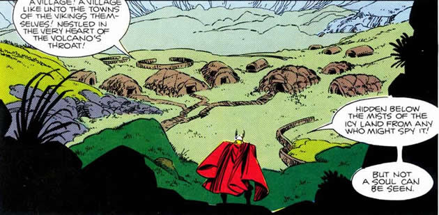 thor finds an abandoned viking encampment in antarctica