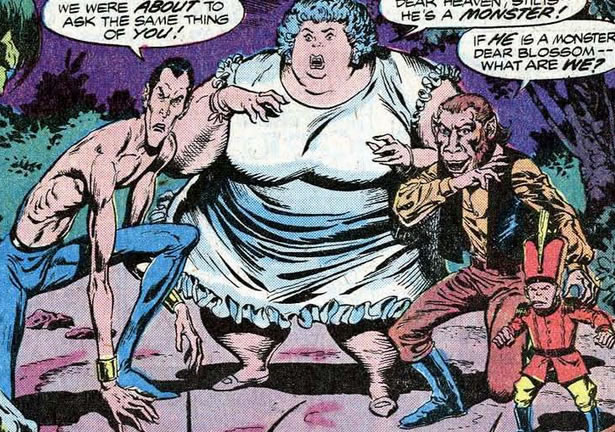 Hulk panel : circus fugitives
