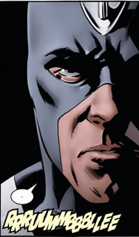 Black Bolt has a little reaction the end of the world