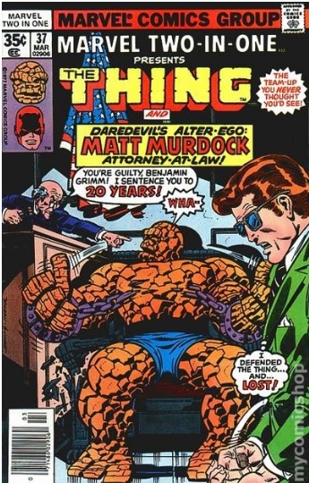 Marvel Two-In-One No. 37