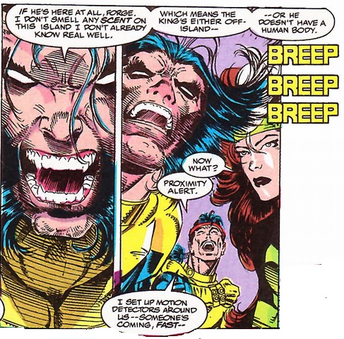 Wolverine talking